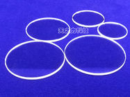 Custom Made Artificial Flat Watch Glass Anti - Reflective Coatings Available